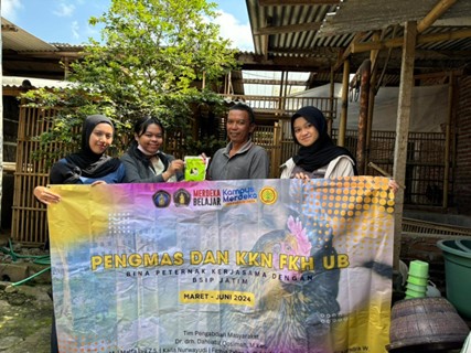 Socialisation for Poultry Farming Development in Langlang Village in collaboration with the East Java Agricultural Instrument Standardisation Application Agency